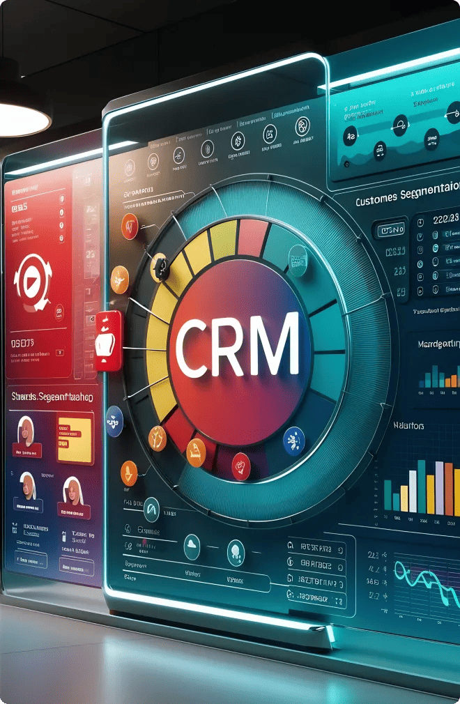 G-tech crm customer relationship management business sales marketing system concept 1 1