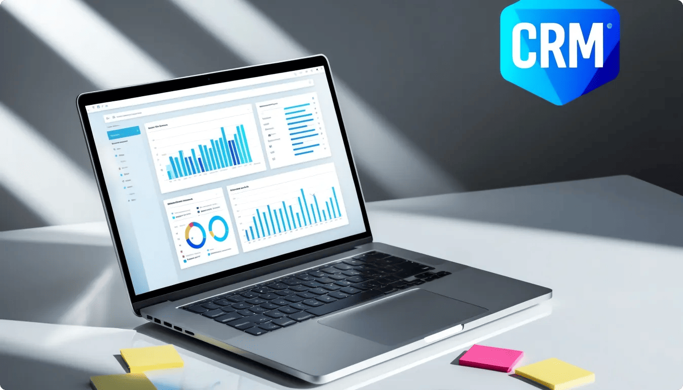 G-tech modern crm dashboard interface